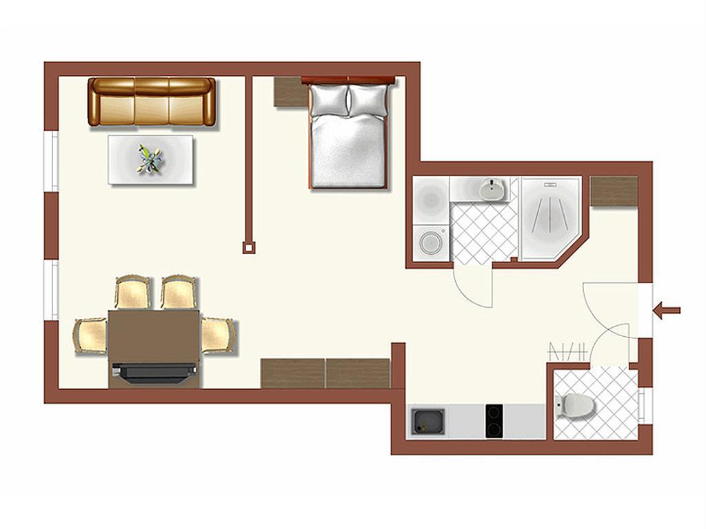 Traditional Apartments Vienna Tav - Entire الغرفة الصورة